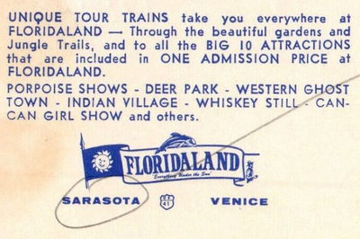 Floridaland - Postcard Back (newer photo)